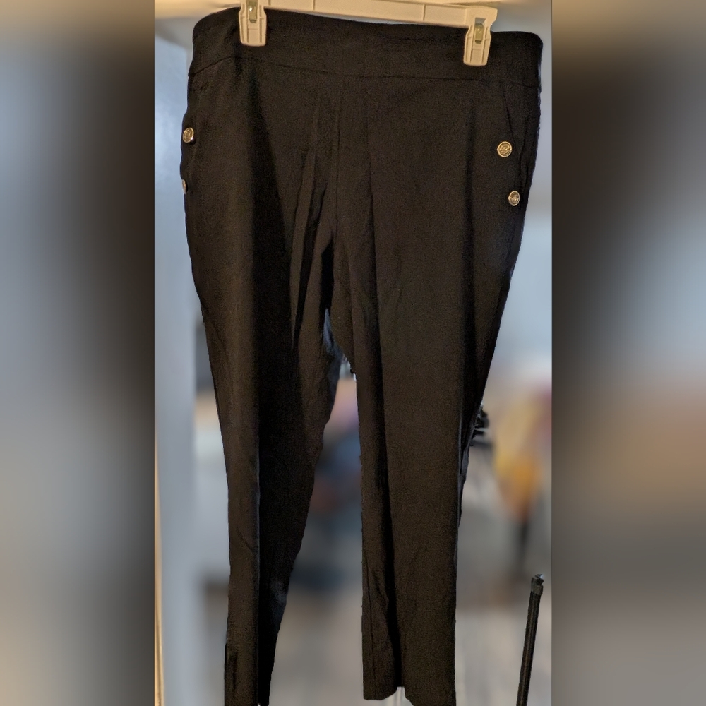 Counterparts Women's Elegant Black Dress Pants